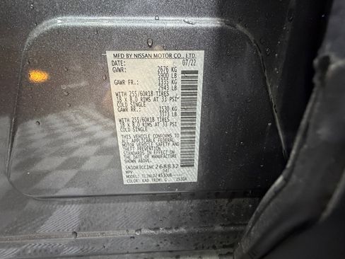 Certified 2022 Nissan Pathfinder SL w/ SL Black Package image 25