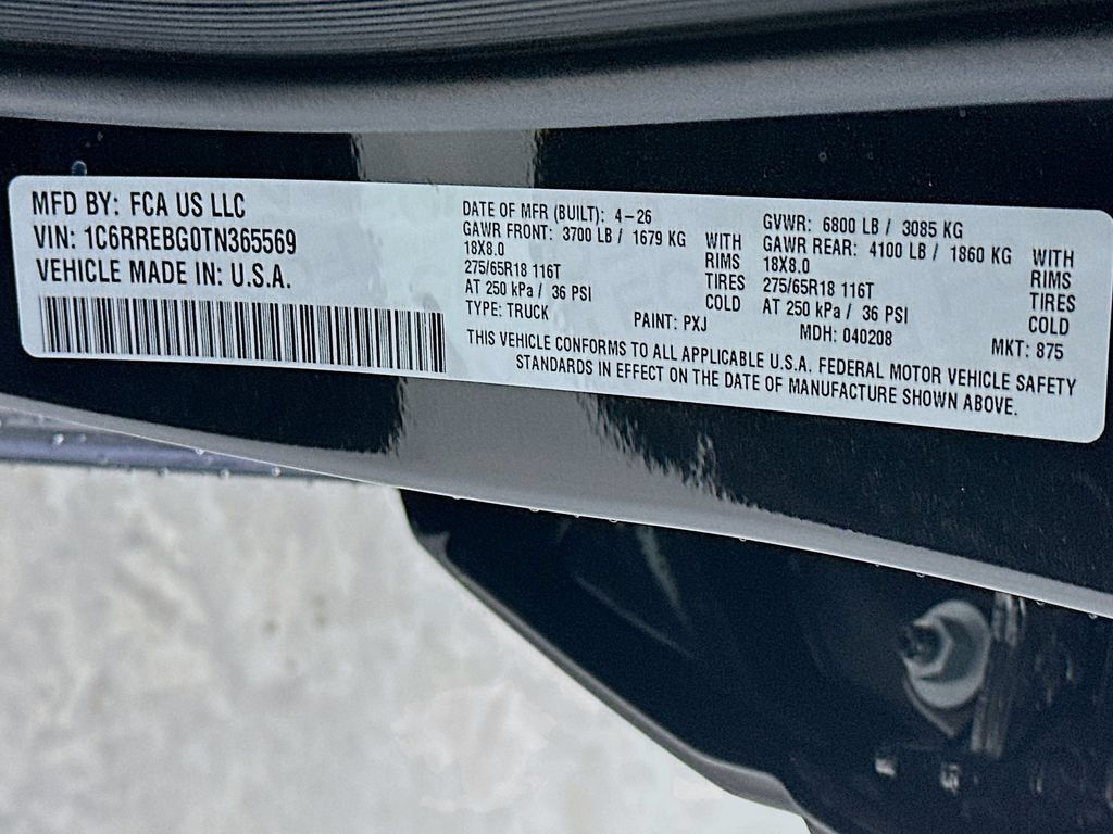 New 2026 RAM 1500 Big Horn RWD image 18