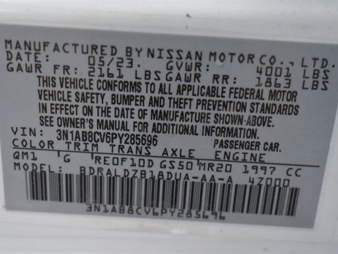 Used 2023 Nissan Sentra SV FWD image 33