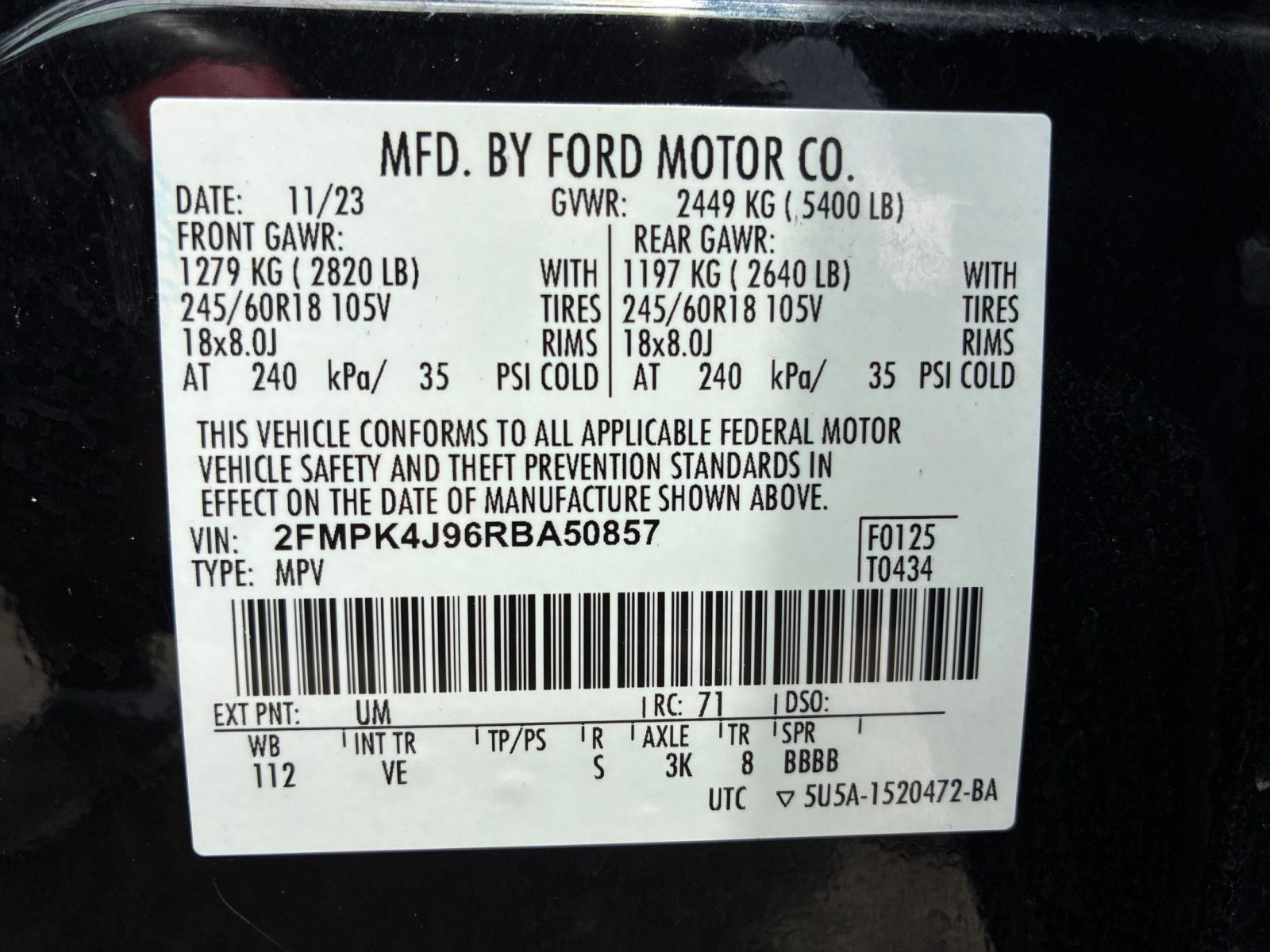 Used 2024 Ford Edge SEL AWD/4WD image 29