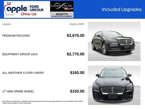 Used 2022 Lincoln Corsair AWD w/ Premium Package image 4