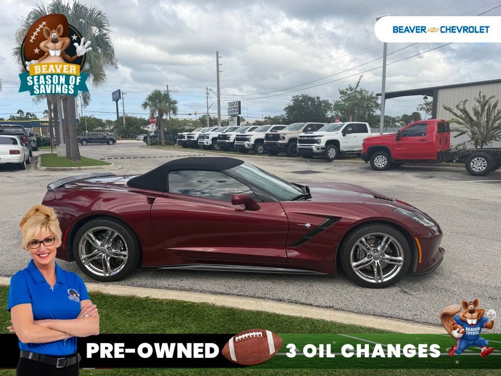 Used 2017 Chevrolet Corvette Stingray Convertible w/ 2LT Preferred Equipment Group RWD image 4