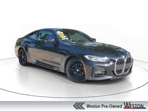Used 2022 BMW 430i Coupe w/ M Sport Package RWD image 1