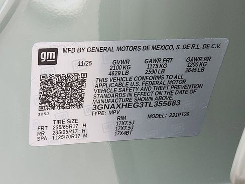 New 2026 Chevrolet Equinox LT image 33