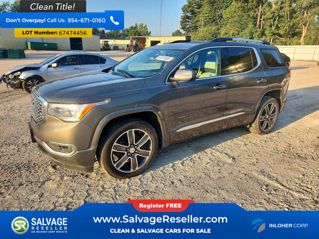 Used 2018 GMC Acadia Denali w/ Technology Package FWD image 1