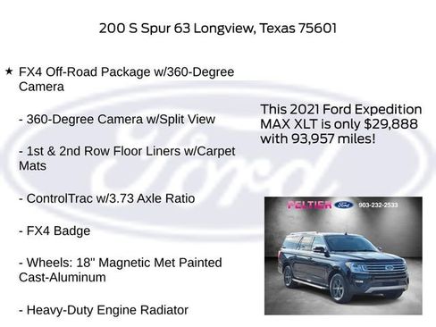 Certified 2021 Ford Expedition Max XLT image 5