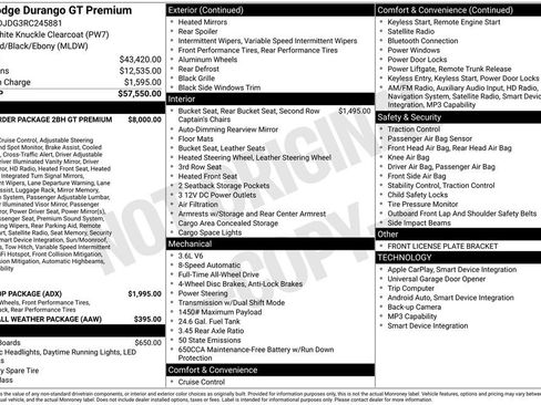 Used 2024 Dodge Durango GT image 1