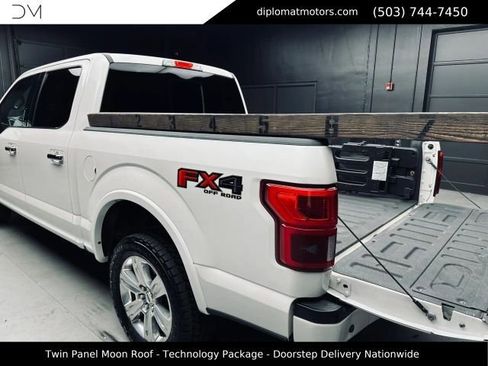 Used 2018 Ford F150 Platinum w/ Technology Package AWD/4WD image 52