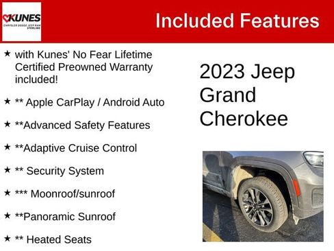 Used 2023 Jeep Grand Cherokee Overland image 4