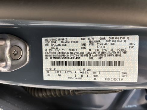 Used 2025 Ford Escape Active w/ Cold Weather Package image 11