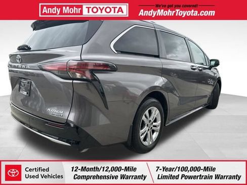 Certified 2023 Toyota Sienna Platinum AWD/4WD image 8