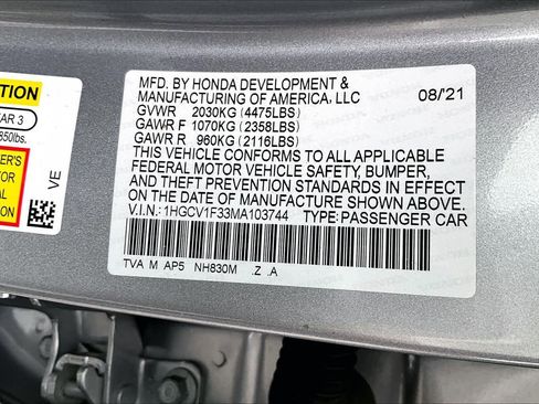 Used 2021 Honda Accord Sport image 35