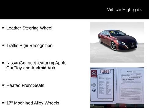 Used 2023 Nissan Altima 2.5 SV w/ SV Premium Package image 30
