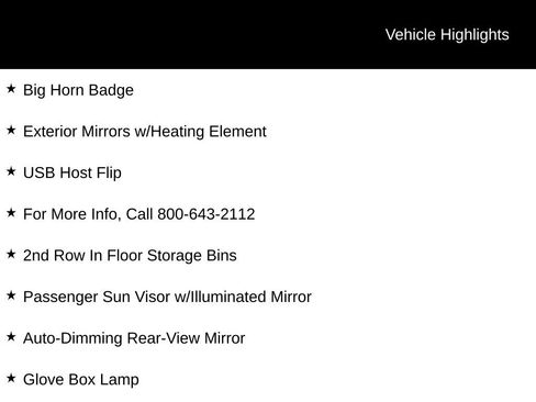 Used 2023 RAM 1500 Big Horn RWD image 7