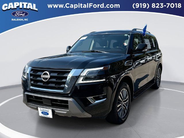 Used 2022 Nissan Armada SL w/ Captain's Chairs Package AWD/4WD image 1