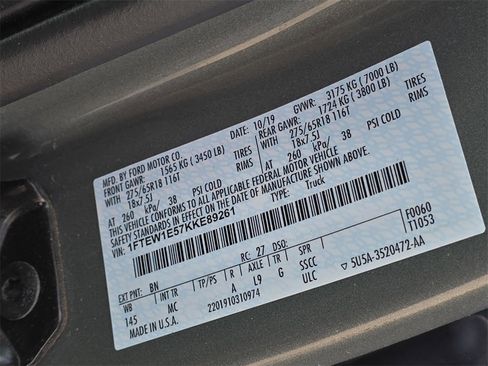 Used 2019 Ford F150 XLT w/ Trailer Tow Package image 34