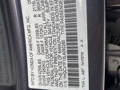 Used 2020 Honda Accord LX image 32