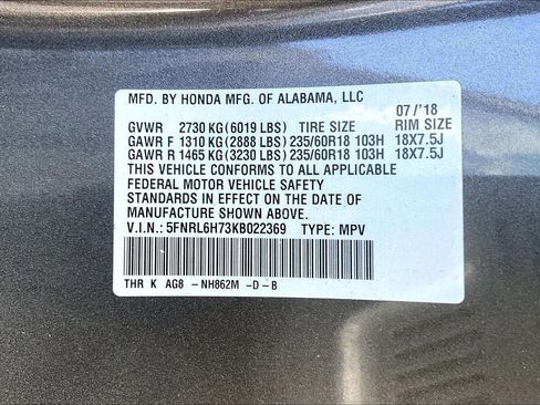 Used 2019 Honda Odyssey EX-L image 28