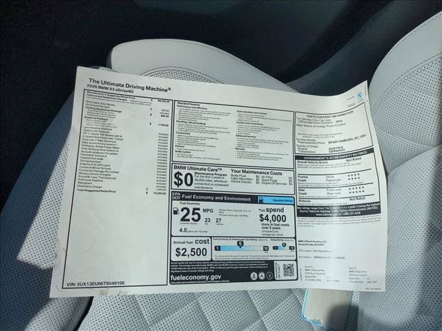 New 2026 BMW X5 sDrive40i w/ Premium Package RWD image 18