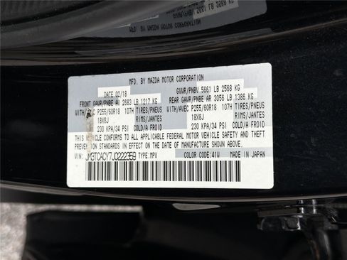 Used 2018 MAZDA CX-9 Touring w/ Touring Premium Package image 37