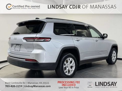 Certified 2023 Jeep Grand Cherokee L Limited w/ Luxury Tech Group II AWD/4WD image 10