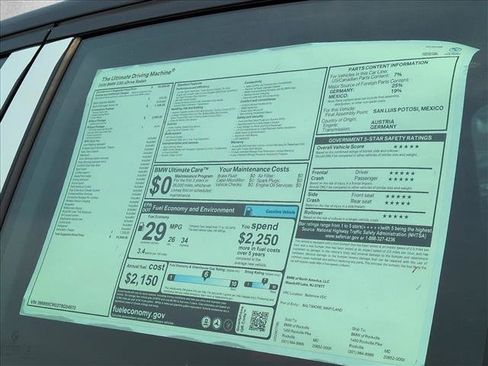 New 2026 BMW 330i xDrive Sedan w/ M Sport Package AWD/4WD image 18