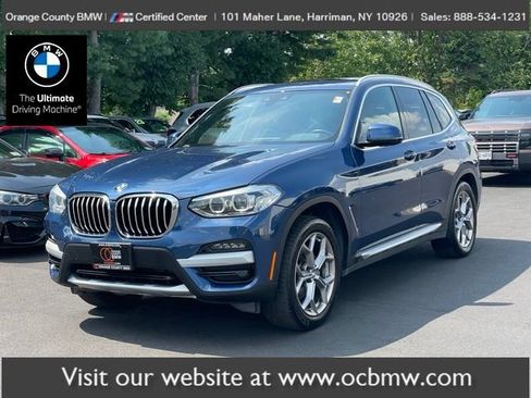 Used 2021 BMW X3 xDrive30i w/ Premium Package AWD/4WD image 1