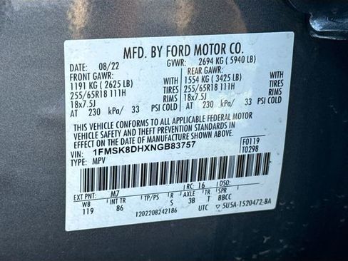 Used 2022 Ford Explorer XLT w/ Class IV Trailer Tow Package image 33