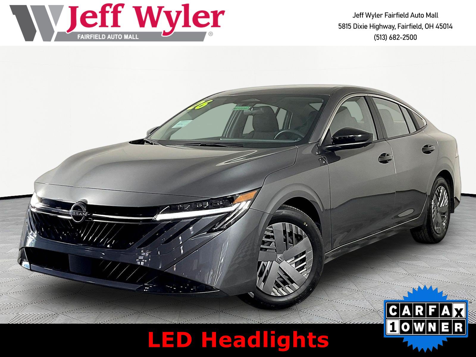 Certified 2026 Nissan Sentra S w/ Floor Mat Package FWD image 1