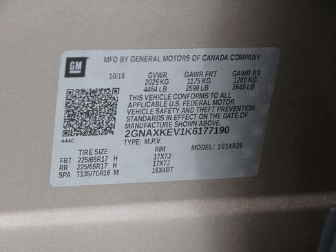 Used 2019 Chevrolet Equinox LT image 22