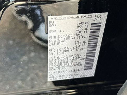 New 2025 Nissan Murano SL w/ Cargo Package image 24