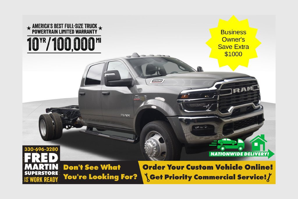 New 2026 RAM 5500 4x4 Crew Cab 360° Tour