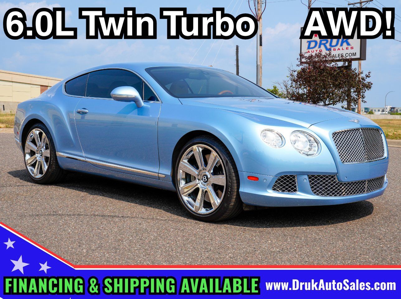 Used 2012 Bentley Continental GT AWD/4WD image 1
