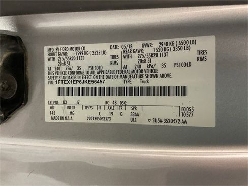 Used 2018 Ford F150 XLT w/ Equipment Group 302A Luxury image 33