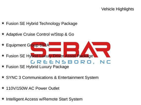 Used 2018 Ford Fusion SE w/ Equipment Group 602A image 6