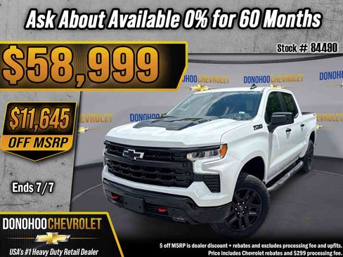New 2026 Chevrolet Silverado 1500 LT Trail Boss w/ Convenience Package II AWD/4WD image 1