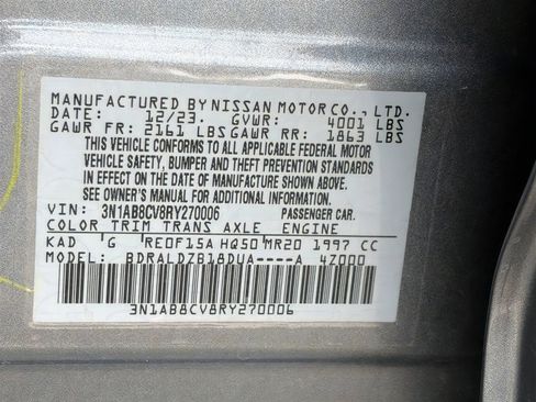 Used 2024 Nissan Sentra SV image 30