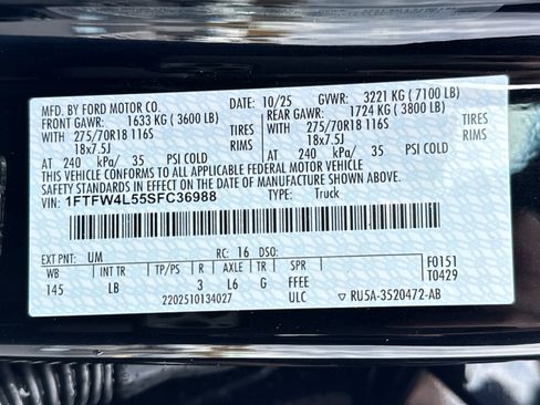 New 2025 Ford F150 Tremor w/ Tow/Haul Package image 29