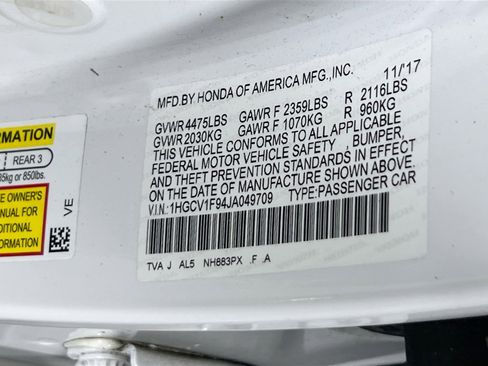 Used 2018 Honda Accord Touring image 32