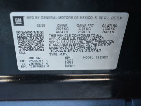 Used 2019 Chevrolet Equinox LT w/ Driver Convenience Package image 25