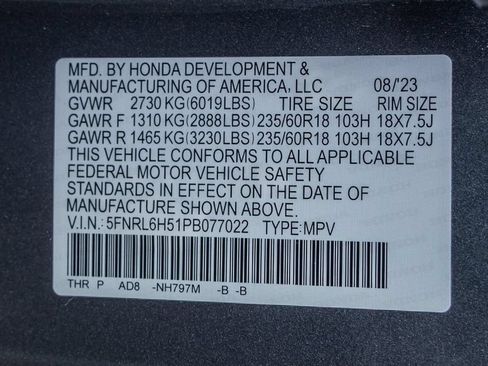 Used 2023 Honda Odyssey EX image 28