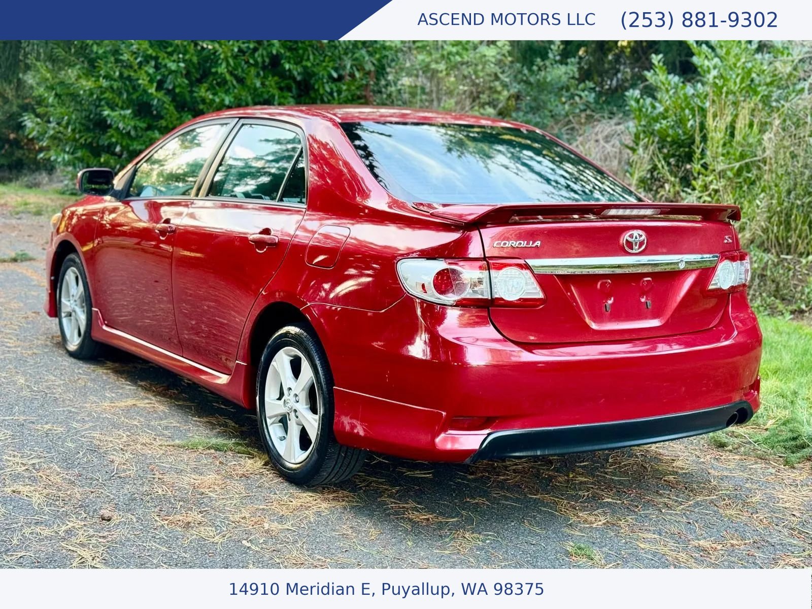 Used 2012 Toyota Corolla S FWD image 3