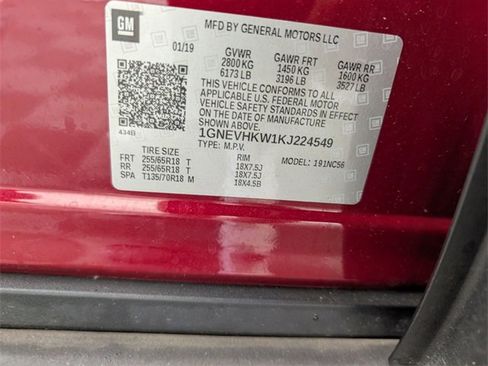 Used 2019 Chevrolet Traverse LT w/ LPO, Cargo Package image 32