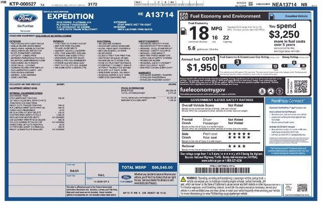 Certified 2022 Ford Expedition Platinum AWD/4WD image 9