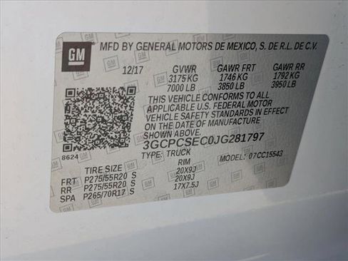 Used 2018 Chevrolet Silverado 1500 LTZ w/ Sport Package image 24