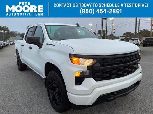 Used 2024 Chevrolet Silverado 1500 Custom w/ LPO, Dark Essentials Package image 1