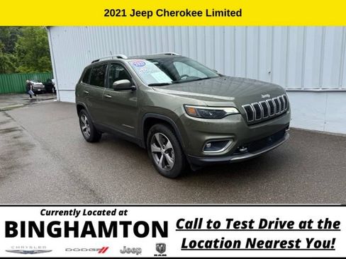 Used 2021 Jeep Cherokee Limited w/ Elite Package AWD/4WD image 2