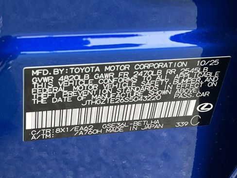 New 2025 Lexus IS 350 F Sport image 25