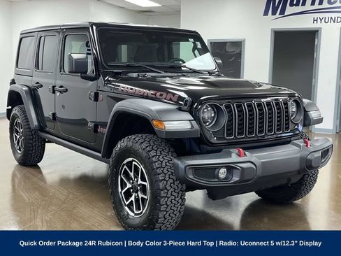 Used 2024 Jeep Wrangler Unlimited Rubicon AWD/4WD image 3