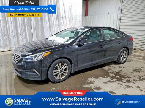 Used 2015 Hyundai Sonata SE w/ Option Group 09 image 1